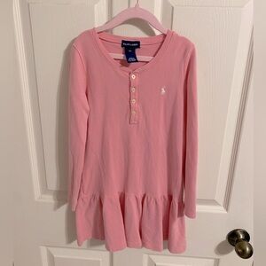 COPY - Girls Ralph Lauren Pink Polo Long Sleeve Dress size 6x
